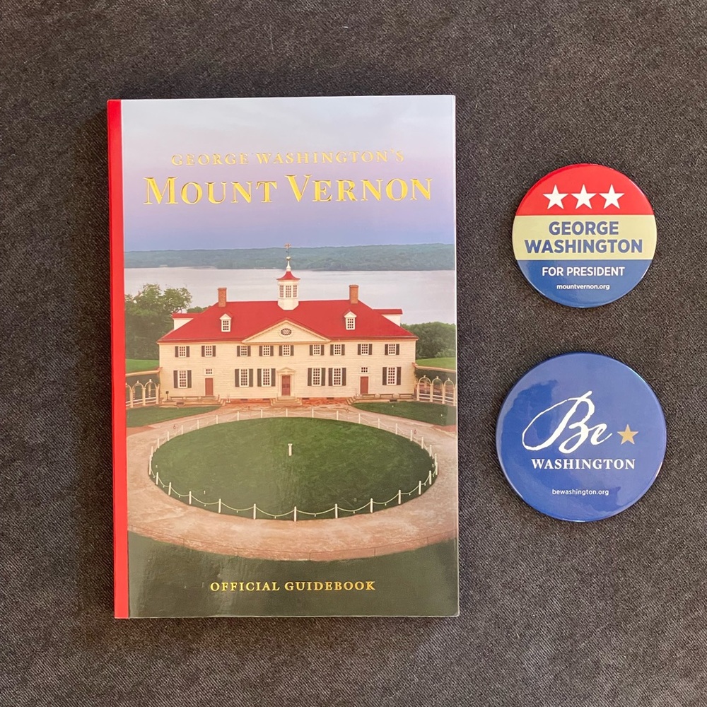 George Washington's Mount Vernon Guidebook, BRAND New